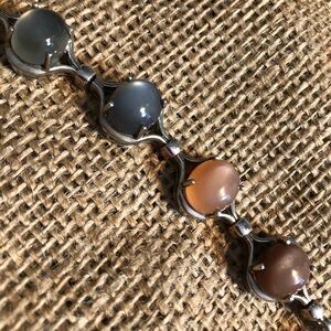 Sterling Silver with Multiple Genuine Stones